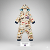 Dog jumpsuit cute cartoon animal print