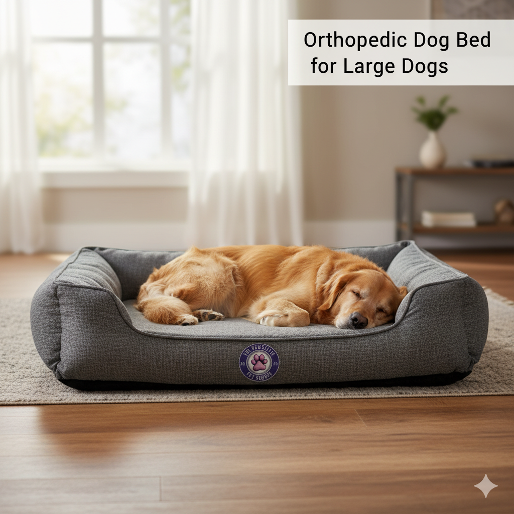 Orthopedic Dog Bed for Large Dogs