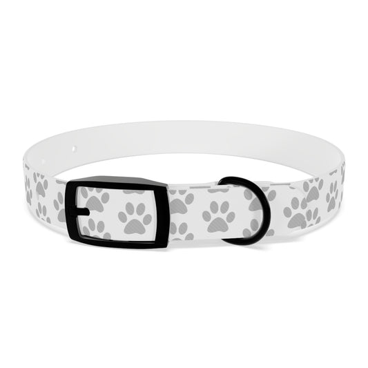 Stylish Dog Collar with Paw Print Design