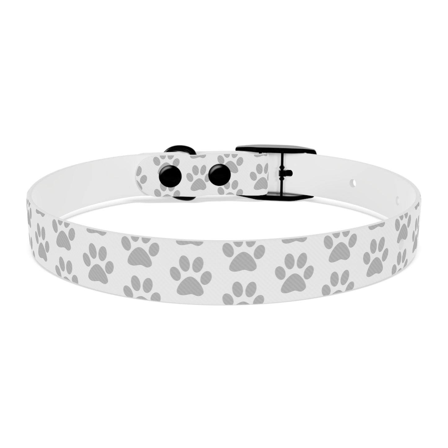 Stylish Dog Collar with Paw Print Design
