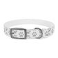 Stylish Dog Collar with Paw Print Design