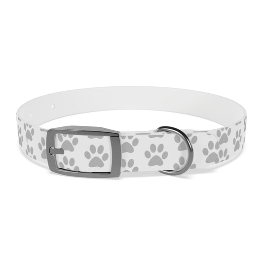 Stylish Dog Collar with Paw Print Design