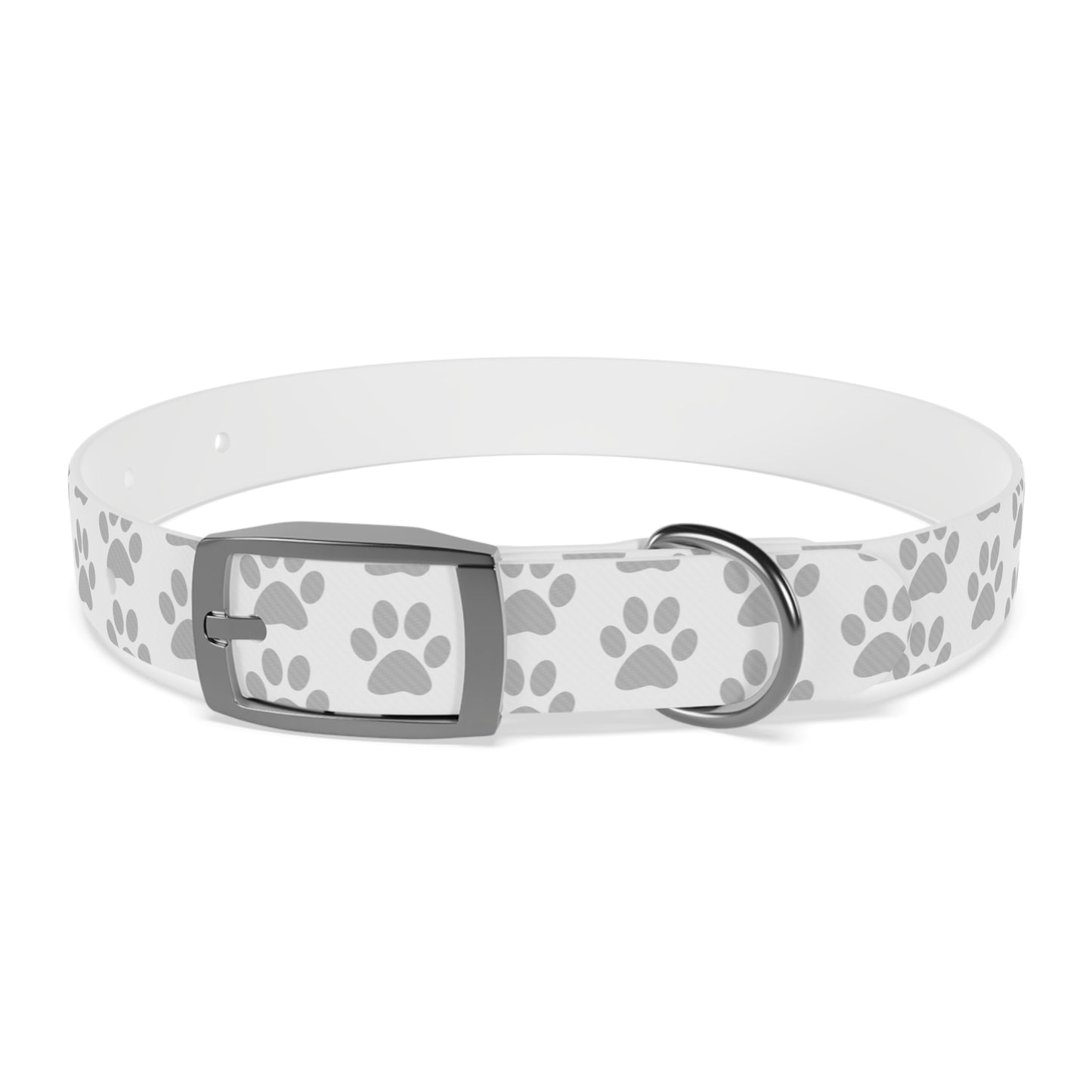 Stylish Dog Collar with Paw Print Design