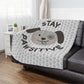 Minky Blanket - Dog Lover Custom Upload Cozy Throw Blanket