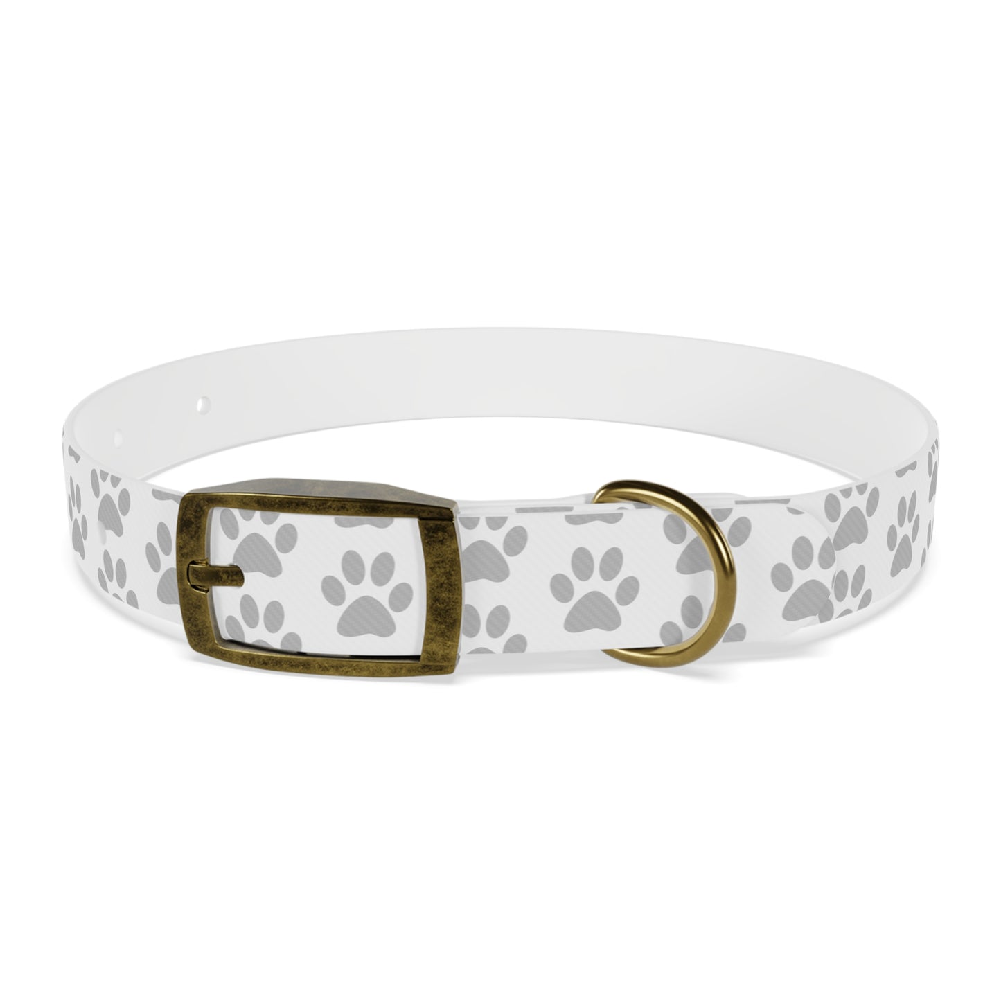 Stylish Dog Collar with Paw Print Design