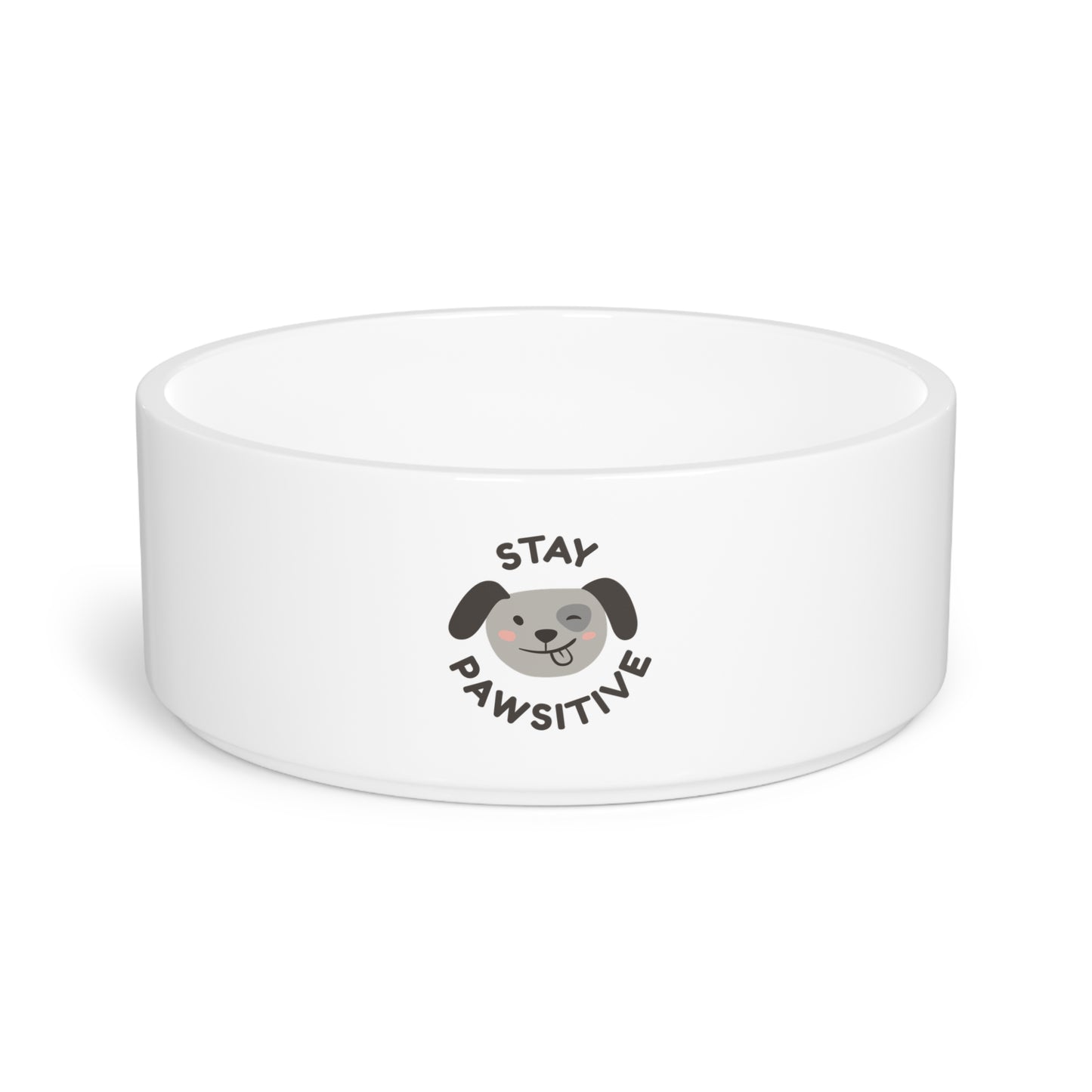 Stay Pawsitive Pet Bowl