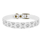 Stylish Dog Collar with Paw Print Design