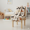 Dachshund fleece throw blanket for kids girls boy