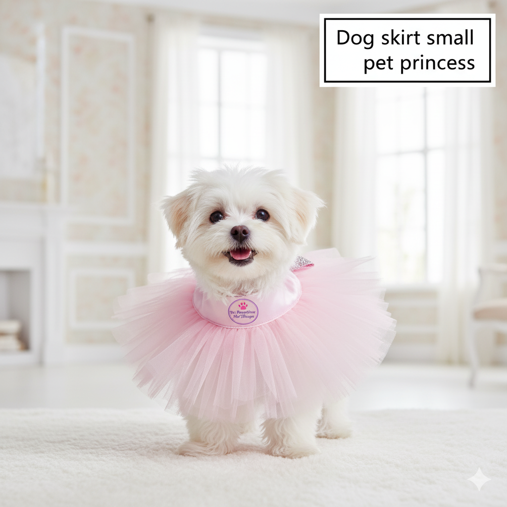 Dog skirt small pet princess