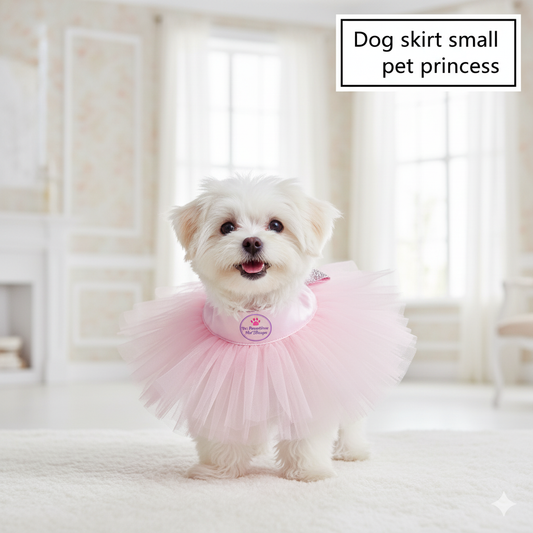 Dog skirt small pet princess