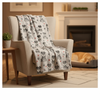 Schnauzer Flannel Blankets cozy blanket